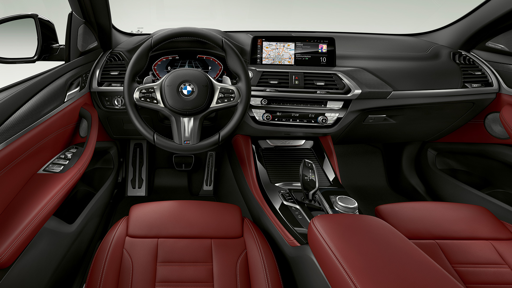 Cockpit, BMW X4 xDrive30i, Έκδοση M Sport Χ Cockpit, BMW X4 xDrive30i, Έκδοση M Sport Χ, G02 2018, εσωτερικό