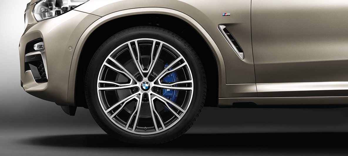Ζάντες ελαφρού κράματος 21" BMW Individual με ακτίνες V 726 Ι BMW X4 Ζάντες ελαφρού κράματος 21" BMW Individual με ακτίνες V 726 I, BMW X4, G02 2018, Sun Stone μεταλλικό, πλαϊνή λήψη