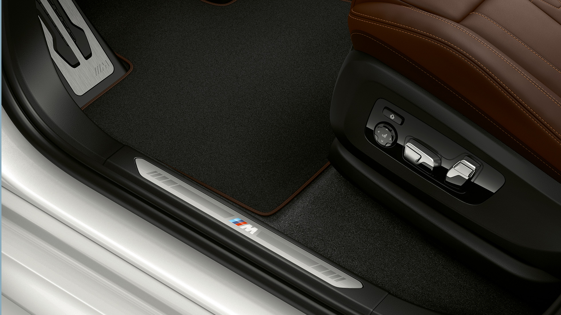 Μ Σπορ Πακέτο, BMW X5 xDrive40i, διακοσμητικά καλύμματα μαρσπιέ Μ Σπορ Πακέτο, BMW X5 xDrive40i, G05 2018, λευκό Mineral μεταλλικό, διακοσμητικά καλύμματα μαρσπιέ