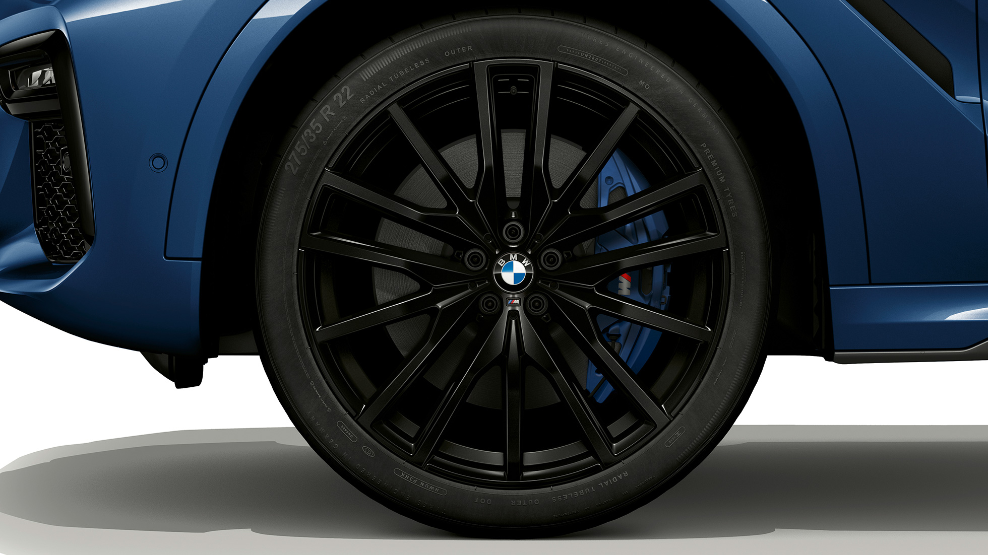 BMW X6 με M Σπορ Πακέτο, ζάντα ελαφρού κράματος. BMW X6 με M Σπορ Πακέτο, εστίαση στις ζάντες ελαφρού κράματος.