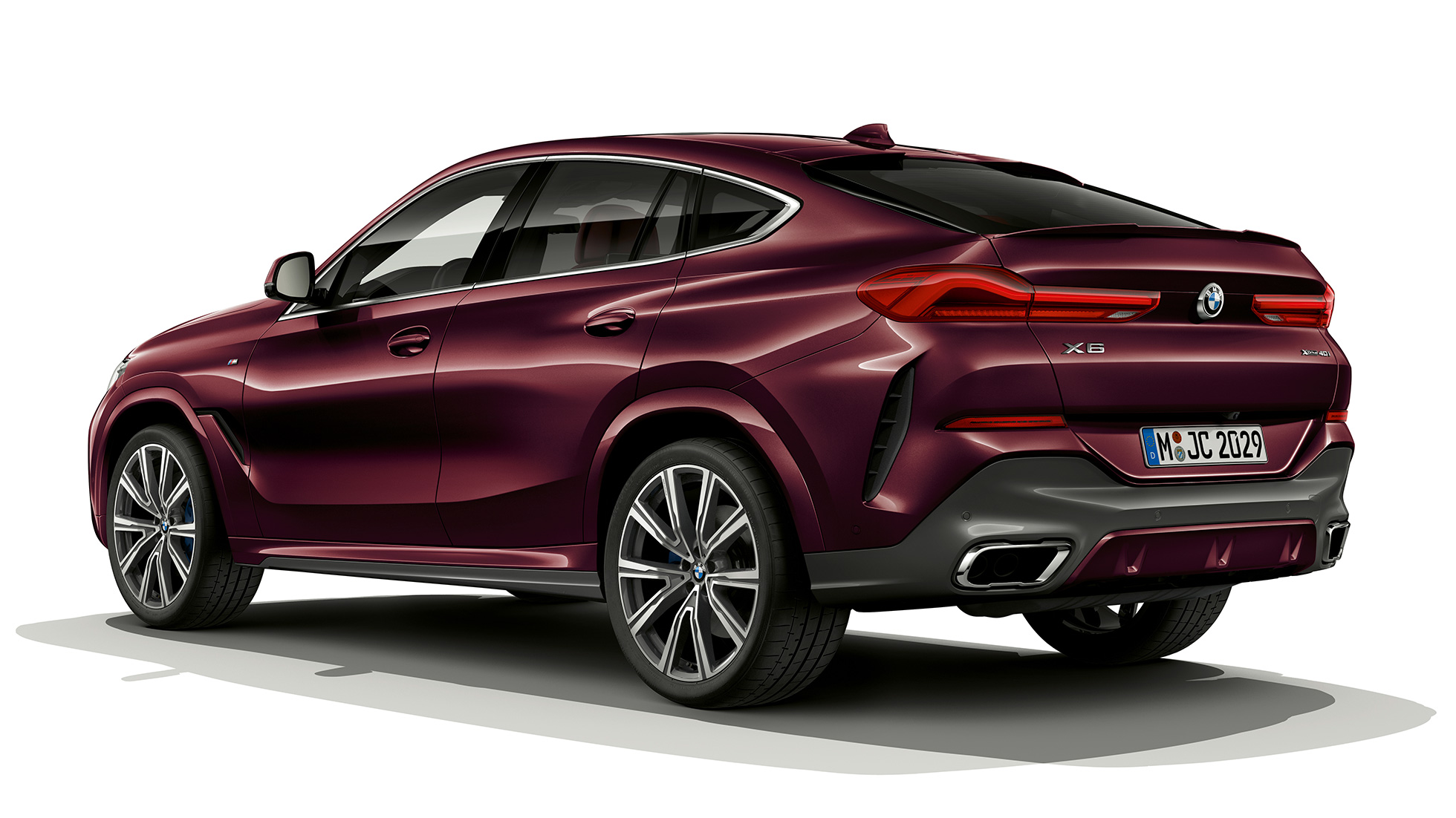 BMW X6 με BMW Individual, πίσω τμήμα. BMW X6 με BMW Individual, πίσω λήψη τριών τετάρτων.