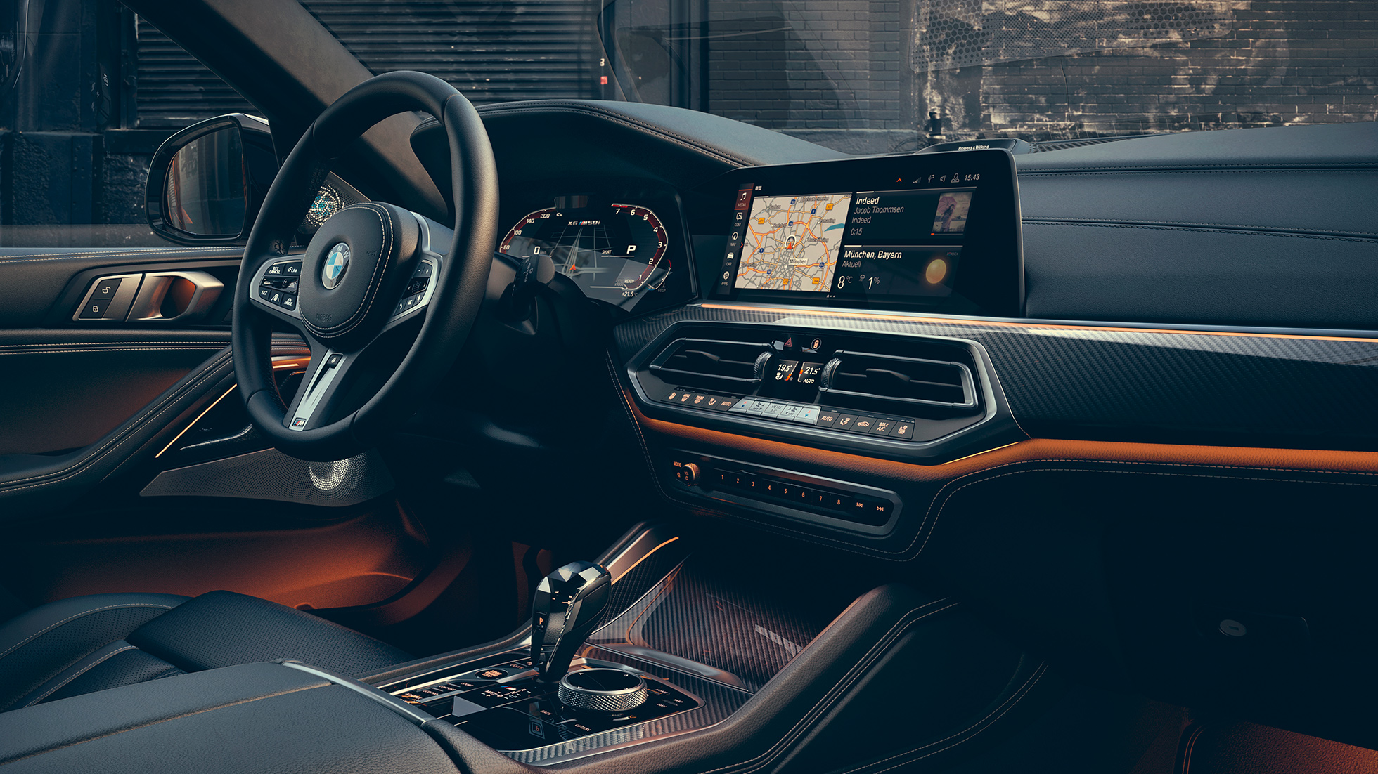 Εσωτερικό της BMW X6. Το εσωτερικό της BMW Χ6.