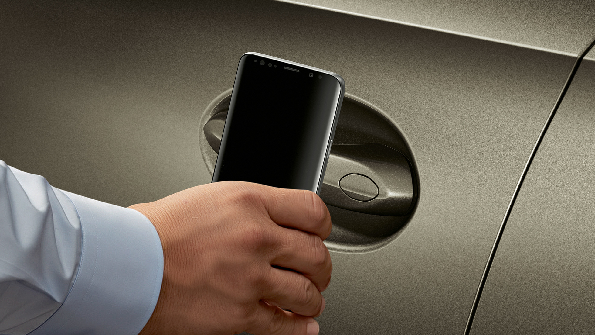 Smart Access μέσω smartphone. BMW X6, άνοιγμα με το Smart Access μέσω smartphone.