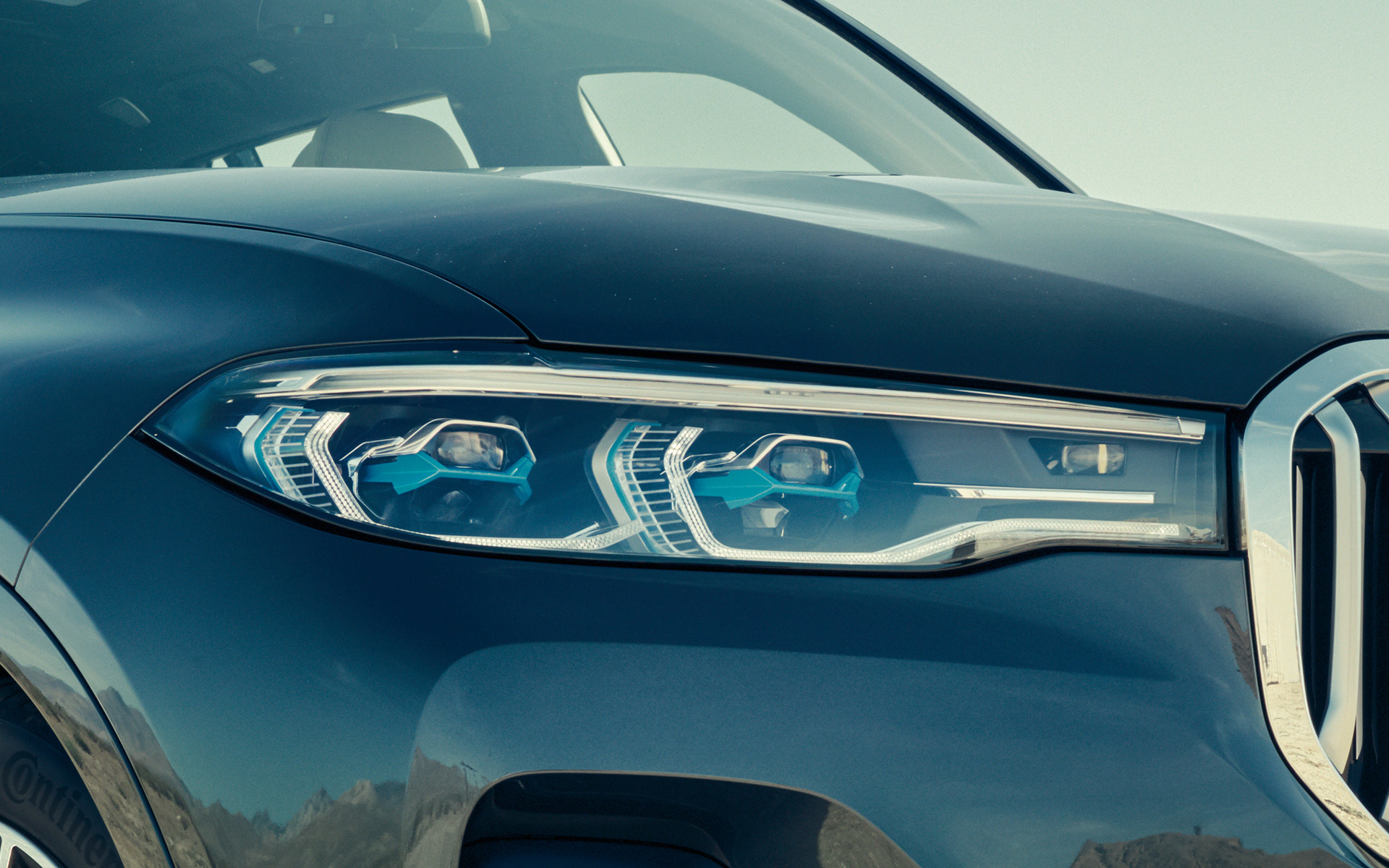 BMW Φώτα Laser, BMW X7, G07, 2019 BMW Φώτα Laser, BMW X7, G07, 2019