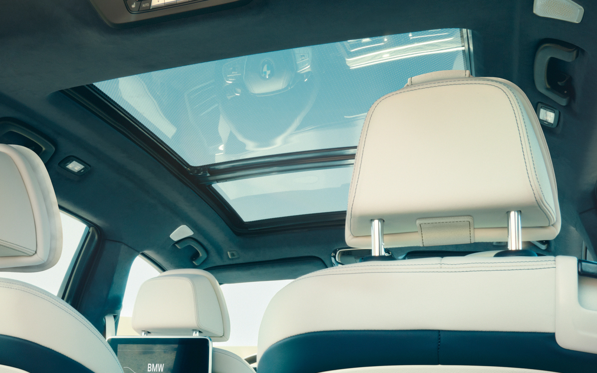Πανοραμική γυάλινη οροφή, BMW X7, G07, 2019 Πανοραμική γυάλινη οροφή, BMW X7, G07, 2019