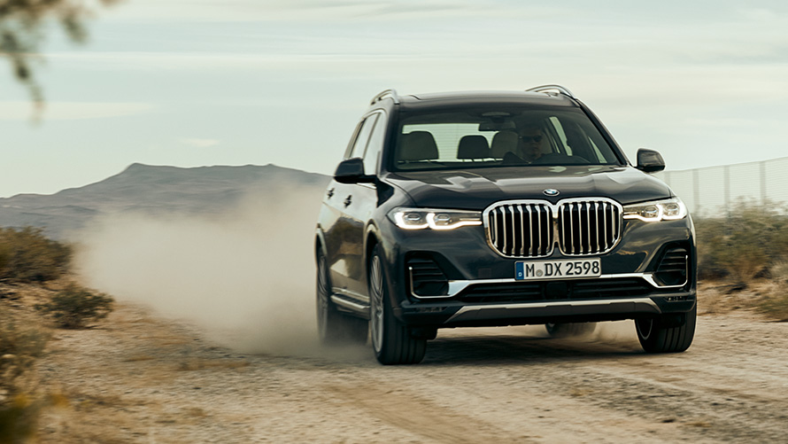 Άνεση οδήγησης, BMW X7, G07, 2019, κοντινή λήψη Άνεση οδήγησης, BMW X7, G07, 2019, κοντινή λήψη
