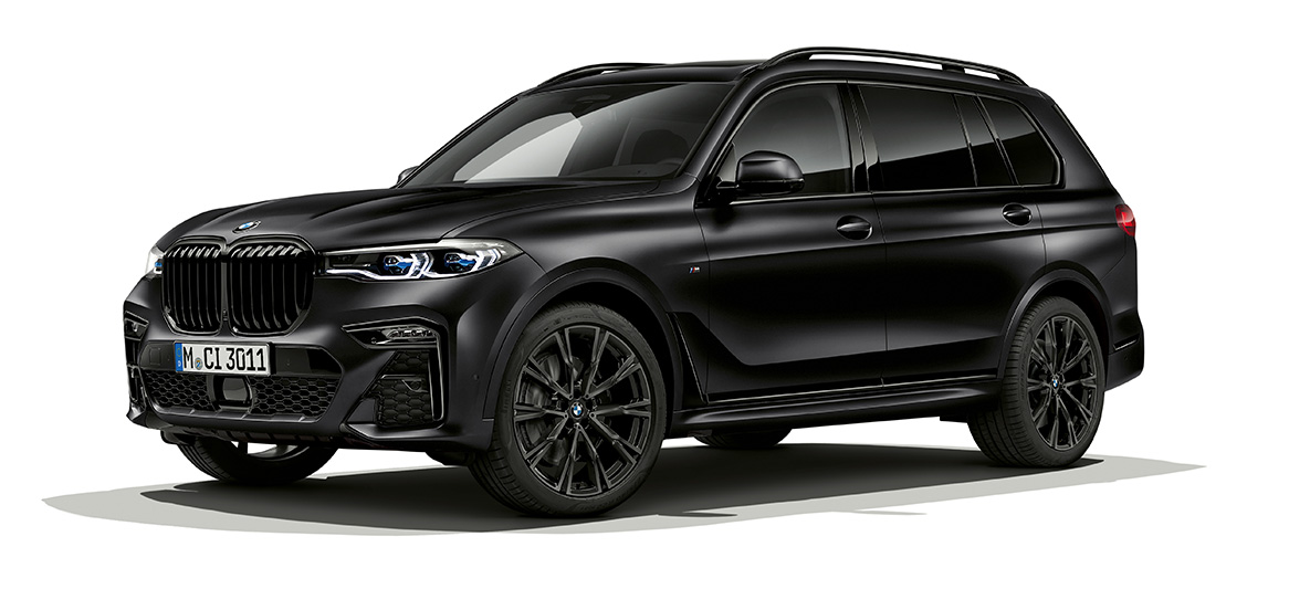 BMW X7 Edition σε BMW Individual μαύρο Frozen μεταλλικό, G06, 2019 BMW X7 Edition σε BMW Individual μαύρο Frozen μεταλλικό, G06, 2019 μπροστινή λήψη τριών τετάρτων