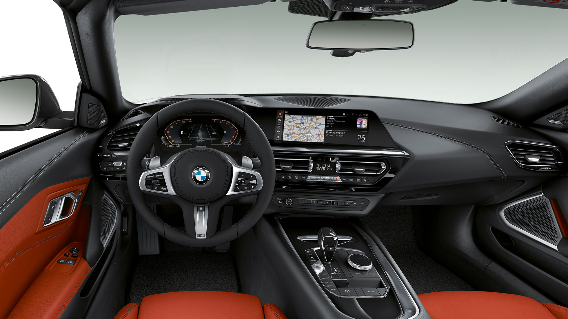 BMW Z4 Roadster με Έκδοση Sport Line BMW Z4 Roadster με Έκδοση Sport Line, τιμόνι και θέση οδηγού