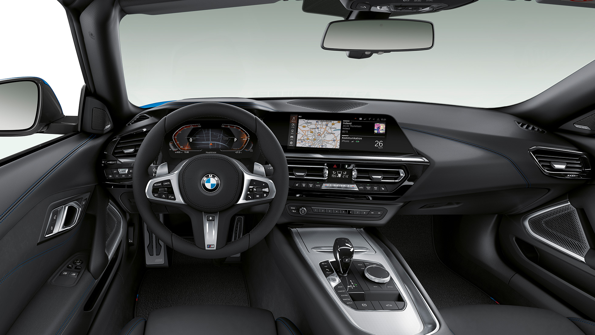 BMW Z4 Roadster με Έκδοση M Sport BMW Z4 Roadster με Έκδοση M Sport, τιμόνι και θέση οδηγού