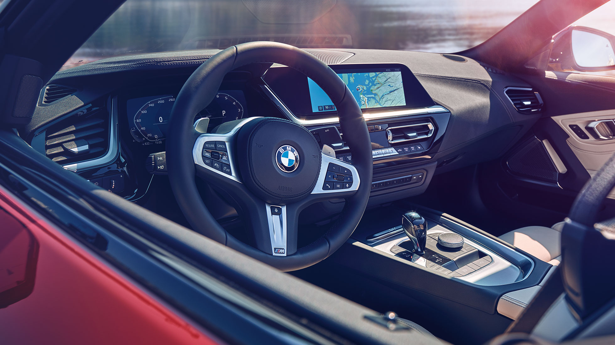 BMW Z4 Roadster, κόκπιτ Άποψη του κόκπιτ της BMW Z4 Roadster