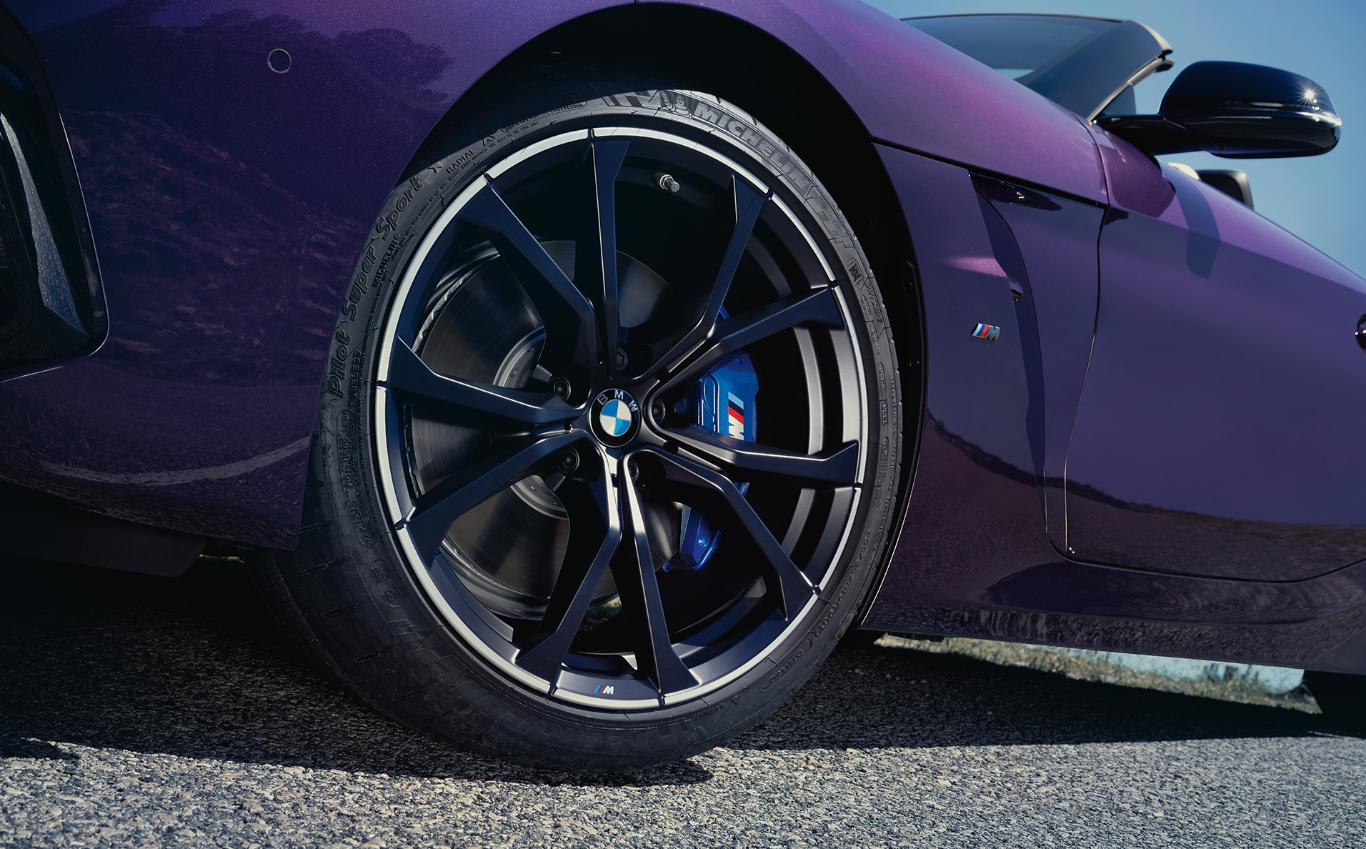 BMW Z4, G29, 2022, εξωτερικό, κοντινή λήψη τροχού