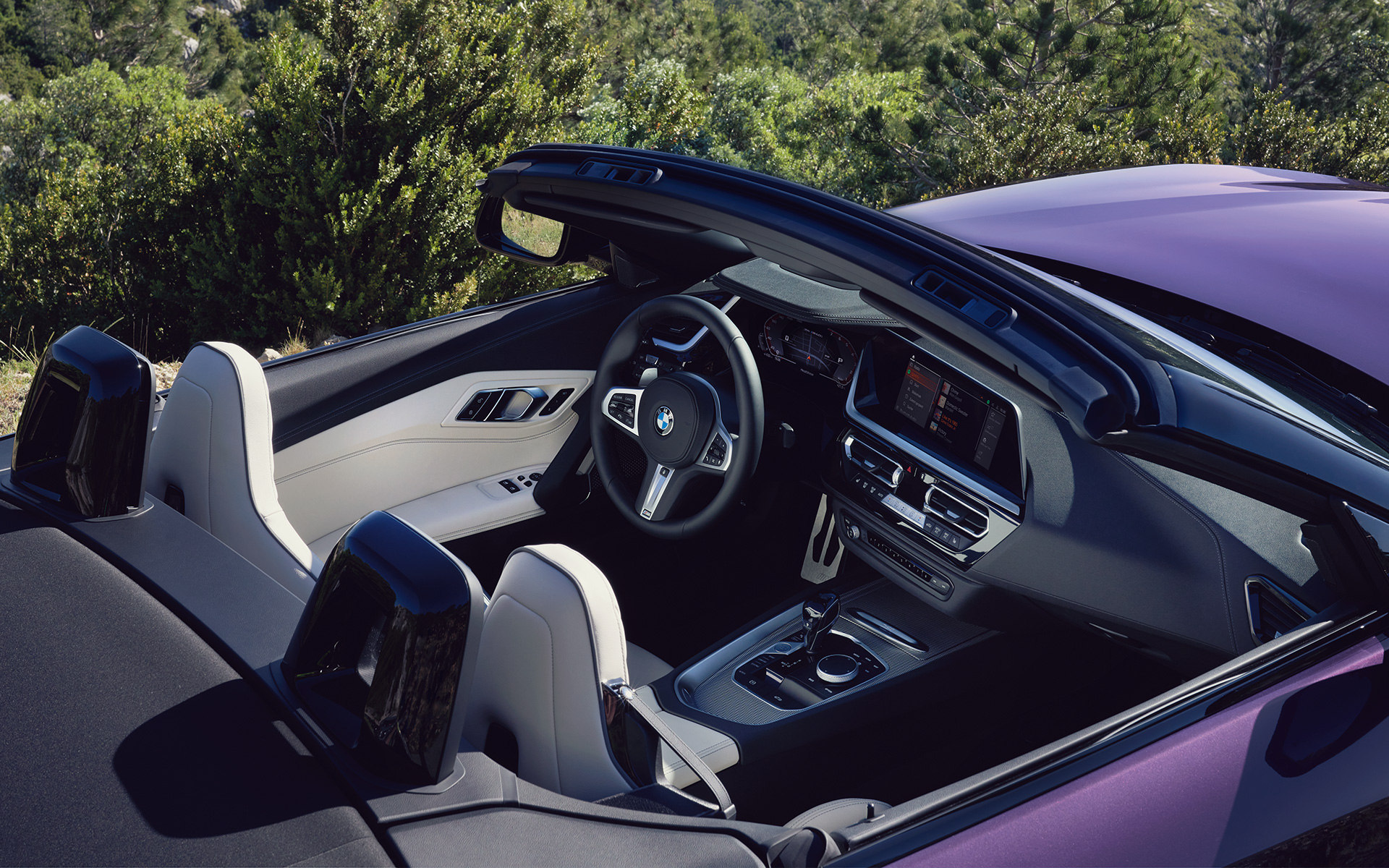 BMW Z4, G29, 2022, cockpit