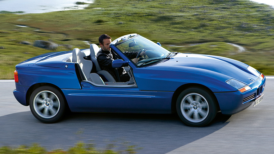 BMW Z1 (E30/Z), πλαϊνή λήψη 7/8, σε κίνηση BMW Z1 (E30/Z), πλαϊνή λήψη 7/8, σε κίνηση