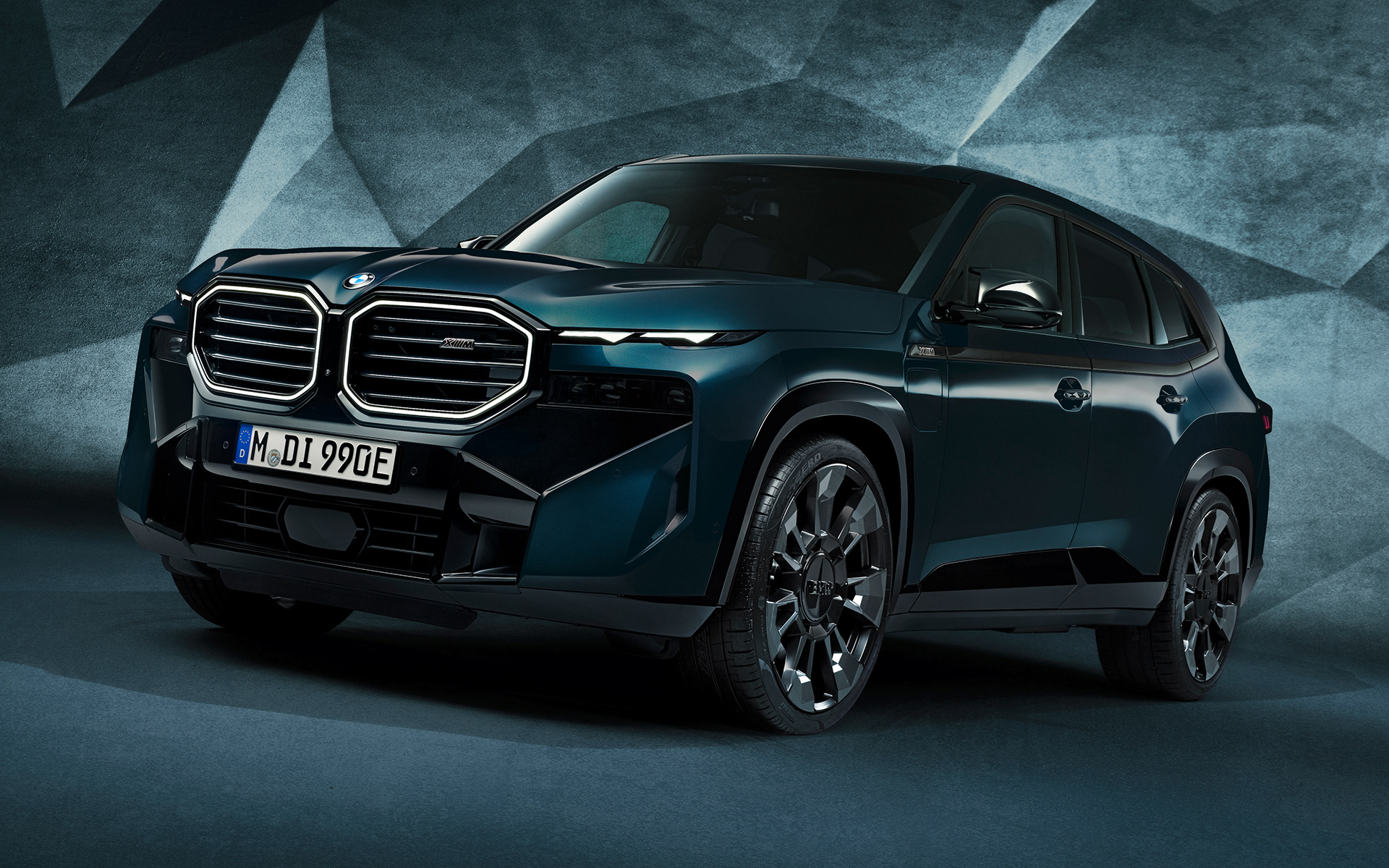 BMW XM, G09, BMW Individual Petrol Mica μεταλλικό BMW XM, G09, BMW Individual Petrol Mica μεταλλικό