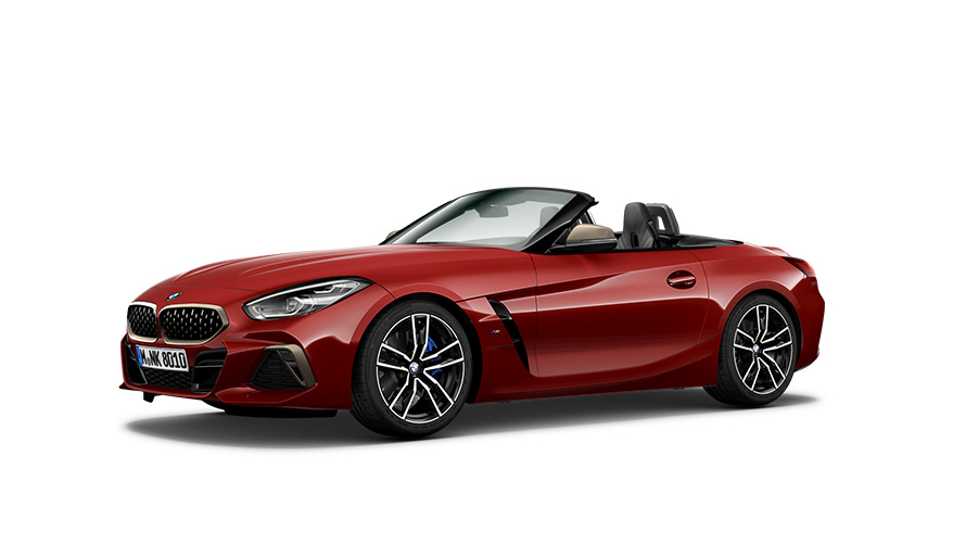 BMW Z4 M40i Roadster, G29, 2018, πλαϊνή λήψη τριών τετάρτων BMW Z4 M40i Roadster, G29, 2018, πλαϊνή λήψη τριών τετάρτων