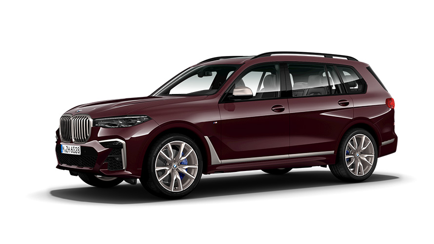 BMW X7 M50i, G07, 2019, πλαϊνή λήψη τριών τετάρτων BMW X7 M50i, G07, 2019, πλαϊνή λήψη τριών τετάρτων
