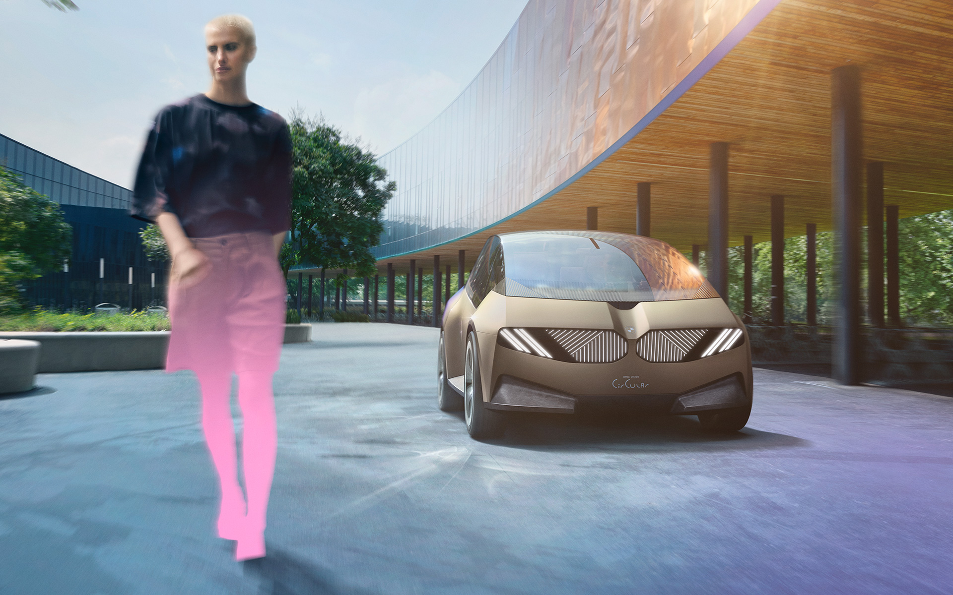 BMW i Vision Circular, 2021, όραμα, αυτοκίνητο, εντύπωση 1