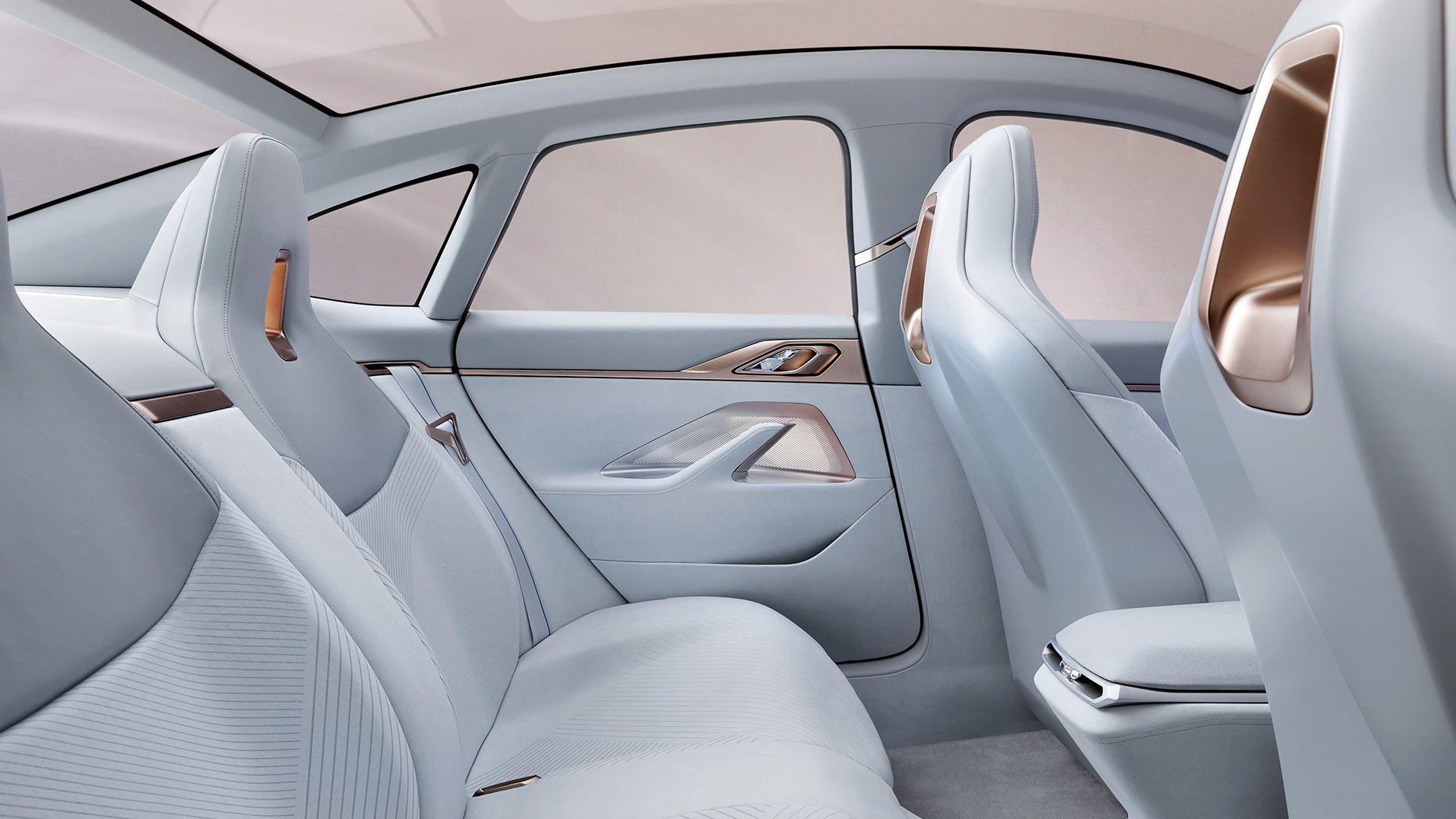 Εσωτερικό 3, BMW Concept i4 2020 G26 Εσωτερικό 3, BMW Concept i4 2020 G26, ηλεκτρικό αυτοκίνητο, αμιγώς ηλεκτροκίνητο BMW Gran Coupé