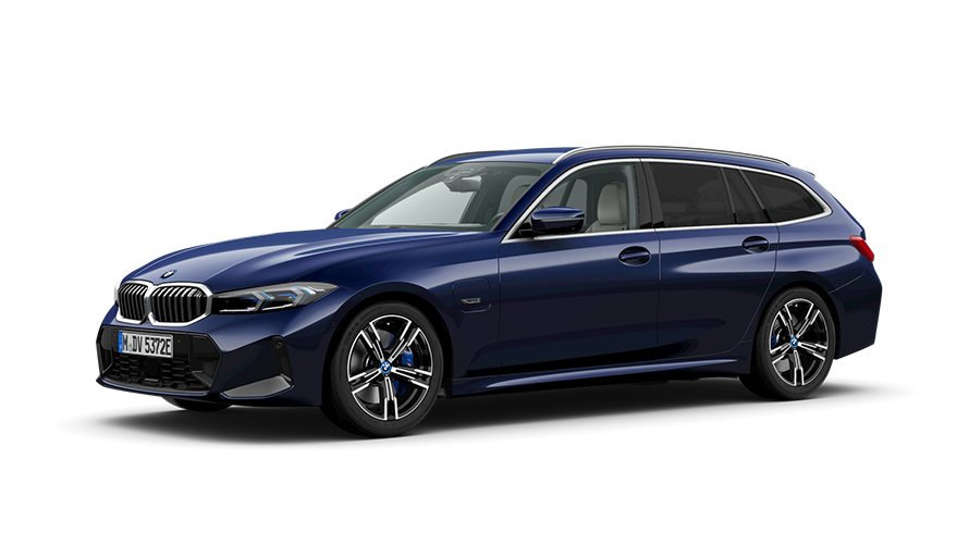 BMW Σειρά 3 Touring G21, PHEV, μπροστινή λήψη, σταθμευμένη