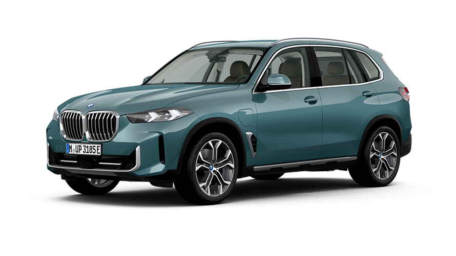 BMW X5 xDrive50e G05, PHEV, μπροστινή λήψη 3/4, σταθμευμένη