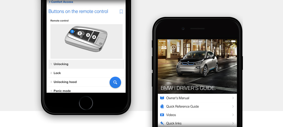 Εφαρμογή BMW i Driver’s Guide Εφαρμογές BMW, Εφαρμογή BMW i Driver’s Guide