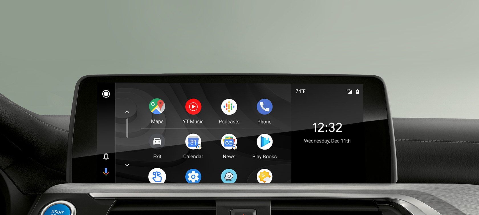 Android Auto, ενσωμάτωση smartphone Android Auto, ενσωμάτωση smartphone, μενού στην Κεντρική Οθόνη Ελέγχου, BMW ConnectedDrive