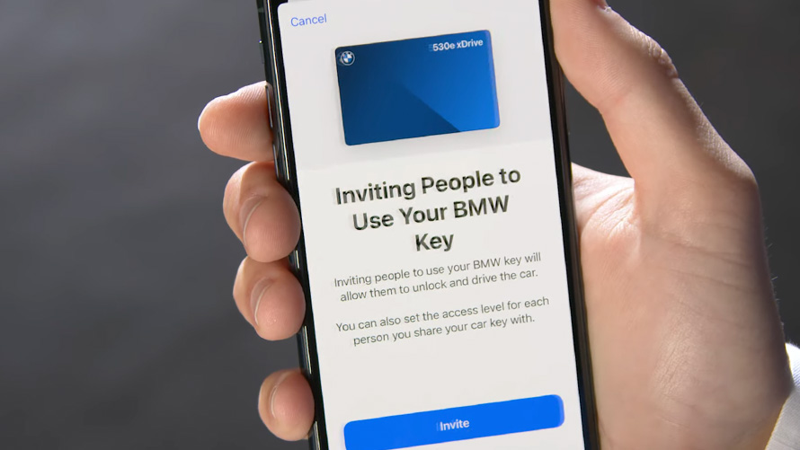 Κοινή χρήση BMW Ψηφιακού Κλειδιού, βίντεο BMW Ψηφιακό Kλειδί, κοινή χρήση, βίντεο