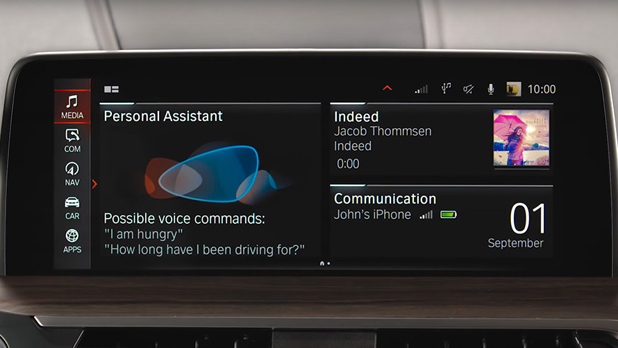 Λειτουργίες και οφέλη του BMW Intelligent Personal Assistant Επεξήγηση λειτουργιών και πλεονεκτημάτων του BMW Intelligent Personal Assistant στο βίντεο εκμάθησης
