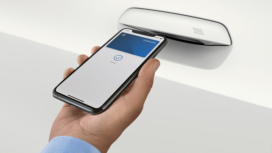Ξεκλείδωμα του αυτοκινήτου με χρήση του BMW Ψηφιακού Κλειδιού Ξεκλείδωμα του αυτοκινήτου μέσω του smartphone με χρήση του BMW Ψηφιακού Κλειδιού και της εφαρμογής My BMW