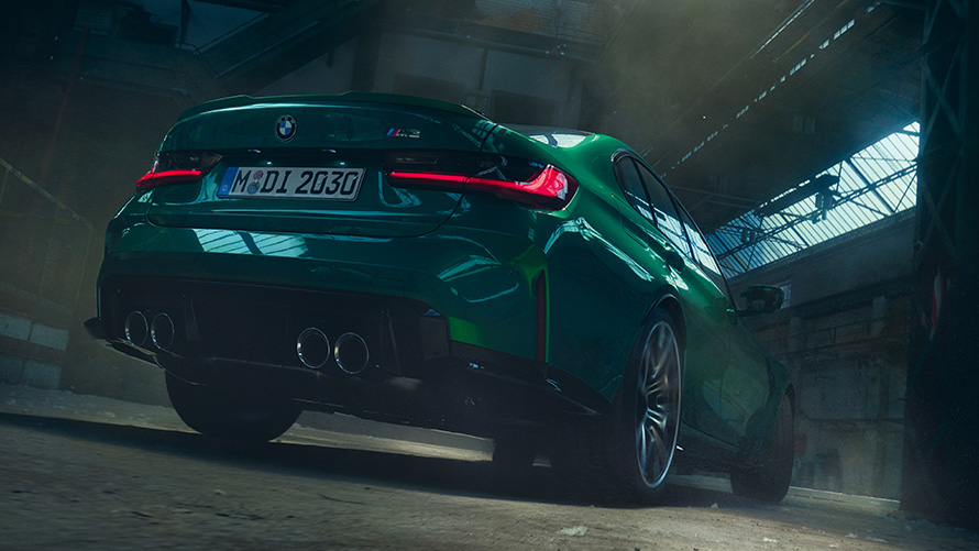 BMW M4, πίσω λήψη 7/8 από κάτω, σταθμευμένη Απομακρυσμένη Αναβάθμιση Λογισμικού, BMW M4, πίσω λήψη 7/8 από κάτω, σταθμευμένη