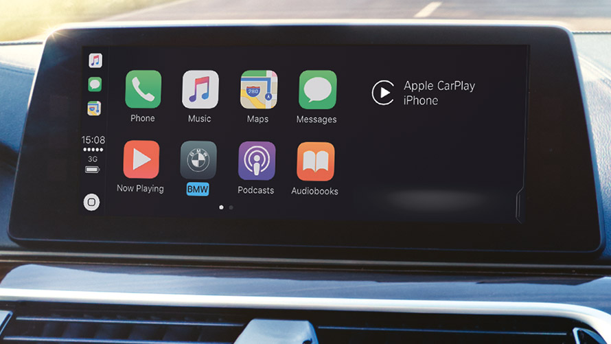 Apple CarPlay® Το Apple CarPlay® στην οθόνη BMW