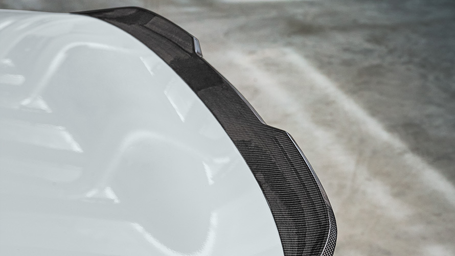 M Performance πίσω αεροτομή Pro, ανθρακονήματα BMW Αξεσουάρ για το φθινόπωρο και τον χειμώνα, M Performance πίσω αεροτομή Pro, ανθρακονήματα