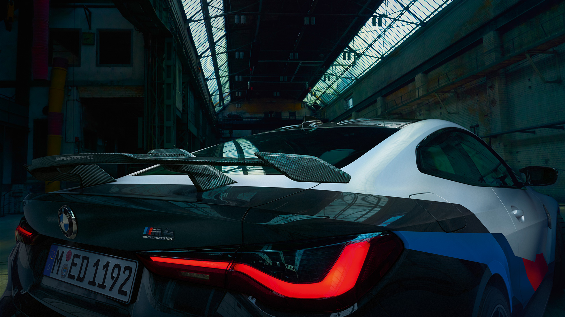 M4, G82, κοντινή λήψη πίσω Εξαρτήματα BMW M Performance, BMW M4, G82, κοντινή λήψη πίσω