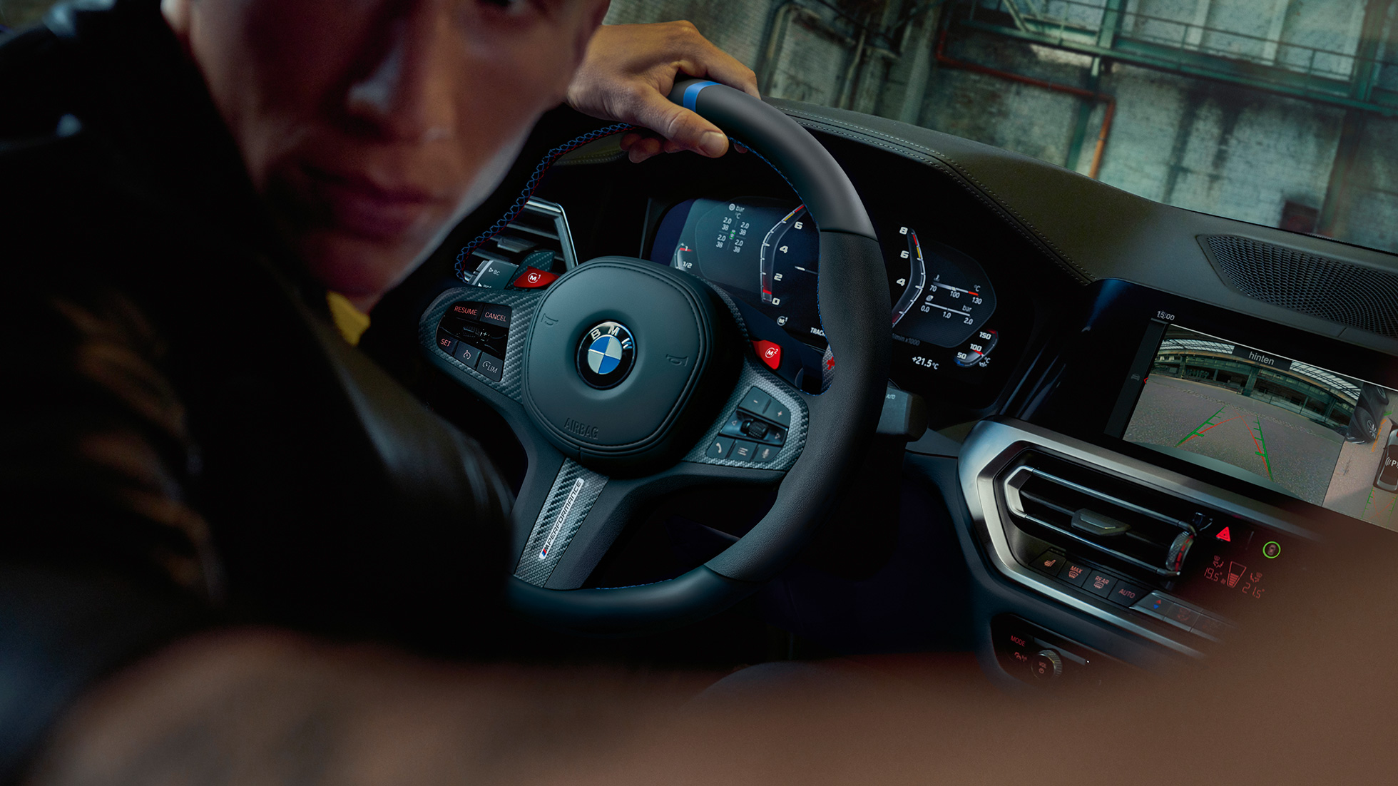 BMW M3, G80, εσωτερικό Εξαρτήματα BMW M Performance, BMW M3, G80, εσωτερικό