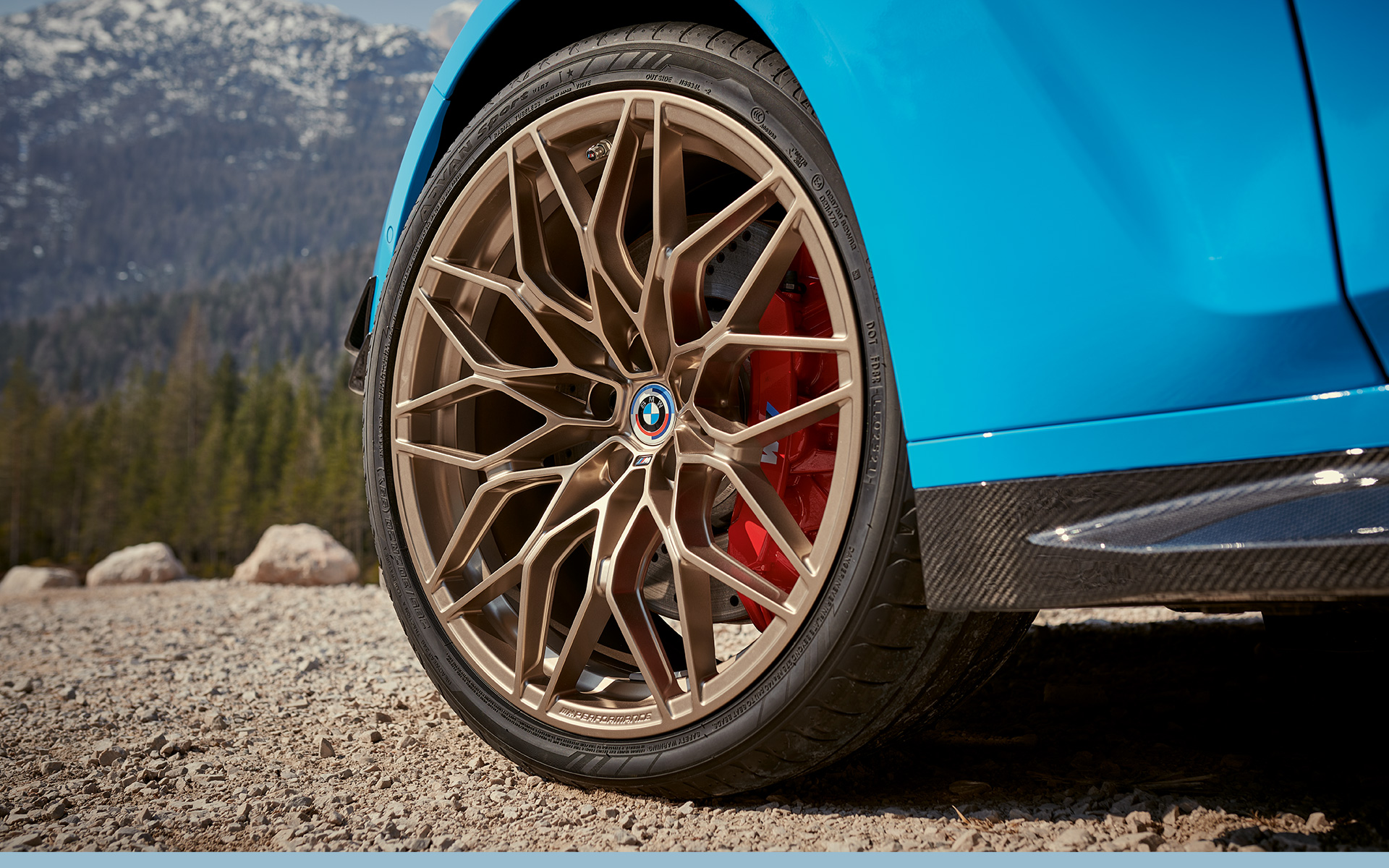 BMW M3 Touring, G81, BMW M Performance Εξαρτήματα, τροχός BMW M3 Touring, G81, BMW M Performance Εξαρτήματα, κοντινή λήψη τροχού