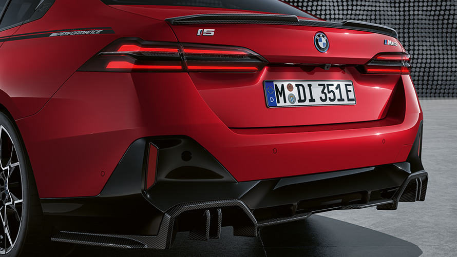 Αξεσουάρ BMW M Performance, BMW i5, G60, πίσω διαχύτης M Performance Αξεσουάρ BMW M Performance, 2023, BMW i5, G60, πίσω διαχύτης M Performance