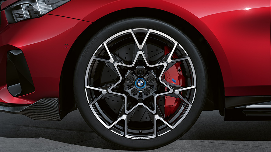 Αξεσουάρ BMW M Performance, BMW i5, G60, ζάντες M Performance ελαφρού κράματος 21" με σταυρωτές ακτίνες 943 M σε διχρωμία Αξεσουάρ BMW M Performance, 2023, BMW i5, G60, ζάντες M Performance ελαφρού κράματος 21" με σταυρωτές ακτίνες 943 M σε διχρωμία